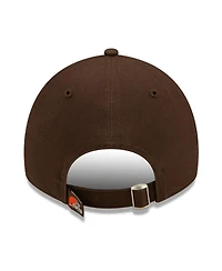 Women's New Era Brown Cleveland Browns Formed 9TWENTY Adjustable Hat