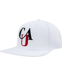 Men's Pro Standard White Clark Atlanta University Panthers Evergreen Wool Snapback Hat