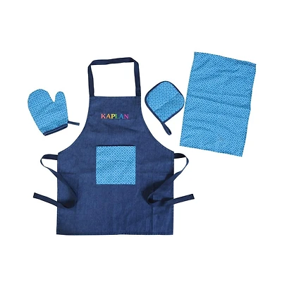 Kaplan Early Learning Lil' Cooks Chef Apron and Accessories Set