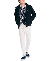 Nautica Men's Classic Rainbreaker Hooded Zip-Front Lightweight Jacket