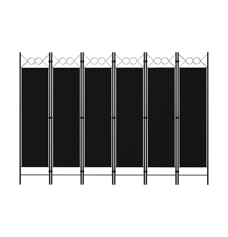 vidaXL 6-Panel Room Divider 94.5"x70.9"