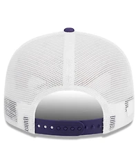 Men's New Era Purple, White Phoenix Suns Tear Trucker 9FIFTY Adjustable Hat