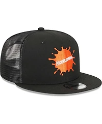 Men's New Era Black Nickelodeon Splat Trucker 9FIFTY Snapback Hat