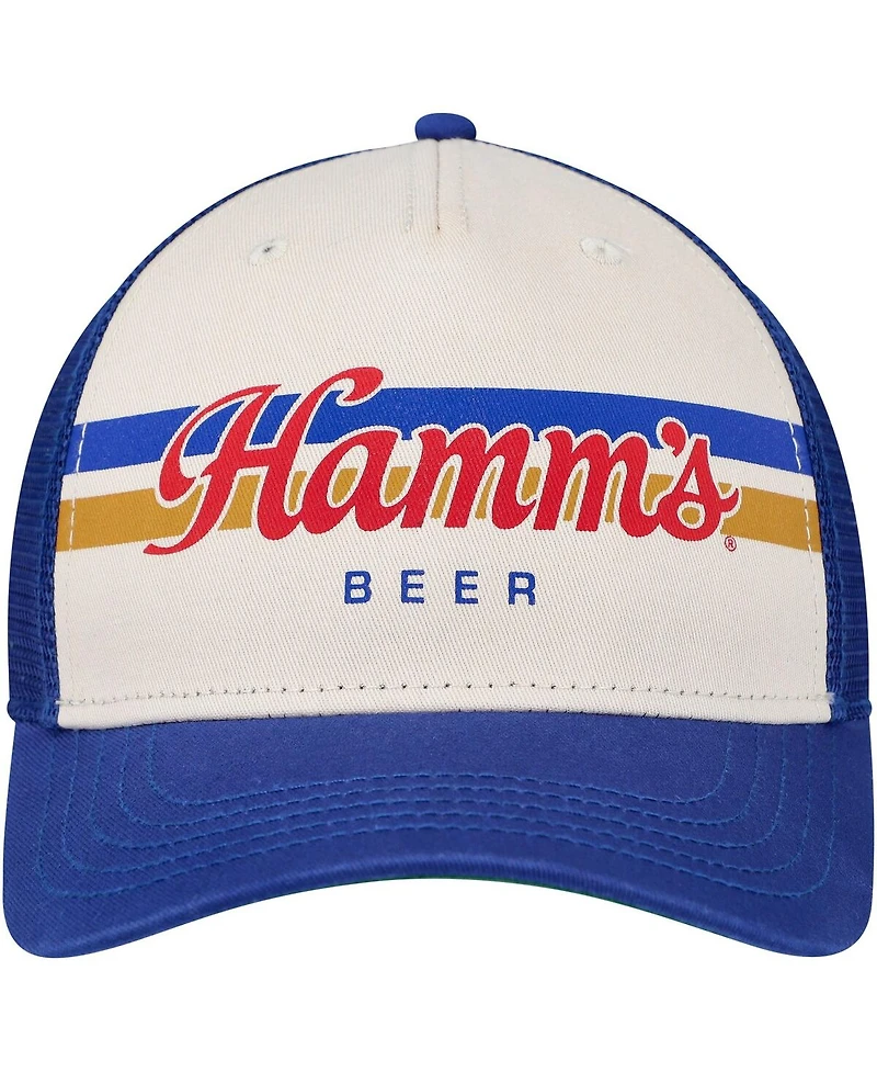 Men's American Needle Cream, Royal Hamms Sinclair Snapback Hat