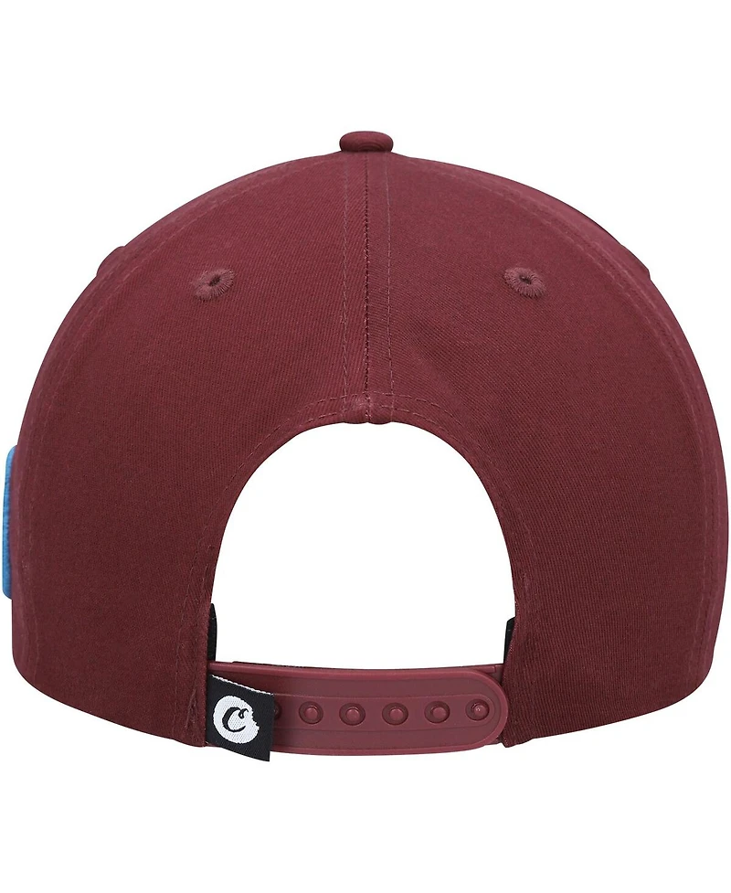 Men's Cookies Burgundy Upper Echelon Snapback Hat