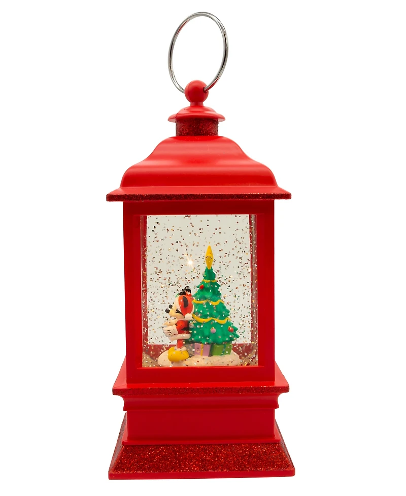 Kurt Adler 9" Battery-Operated Disney Mickey and Minnie Spinning Musical Light-Up Lantern