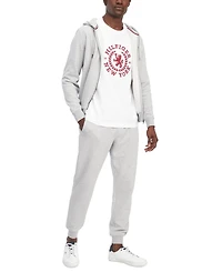 Tommy Hilfiger Men's Long Sleeve Zip-Front Flag Logo Hoodie