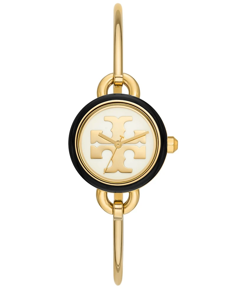 Tory Burch Women's The Miller Gold-Tone Stainless Steel Bangle Bracelet Watch 27mm Set