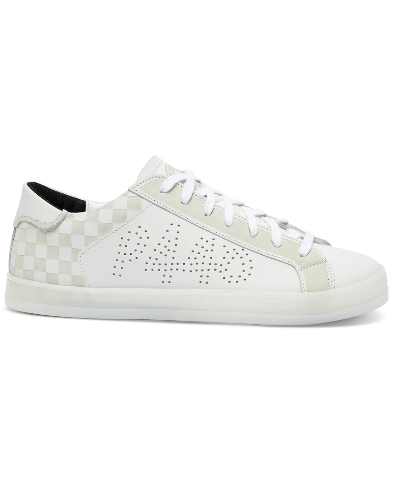 P448 Men's White Logo Sneakers