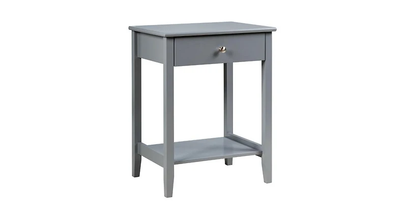 Slickblue Wooden Nightstand End Table Storage Display