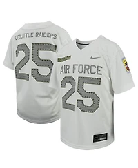 Big Boys Nike #25 White Air Force Falcons Football Game Jersey