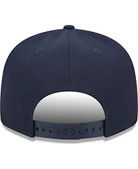 Men's New Era Navy Chicago Bears Main Script 9FIFTY Snapback Hat