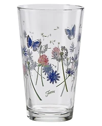 Fiesta Breezy Floral 16-Ounce Tapered Cooler Glass, Set of 4