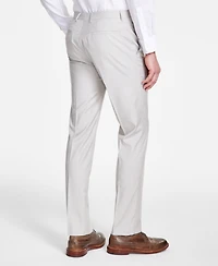 Dkny Men's Modern-Fit Natural Neat Suit Separate Pants