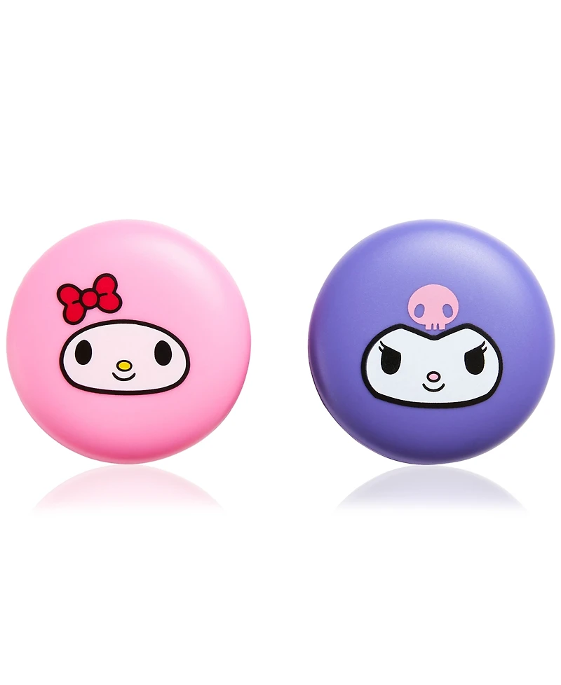 The Creme Shop 2-Pc. My Melody & Kuromi Macaron Lip Balm Set