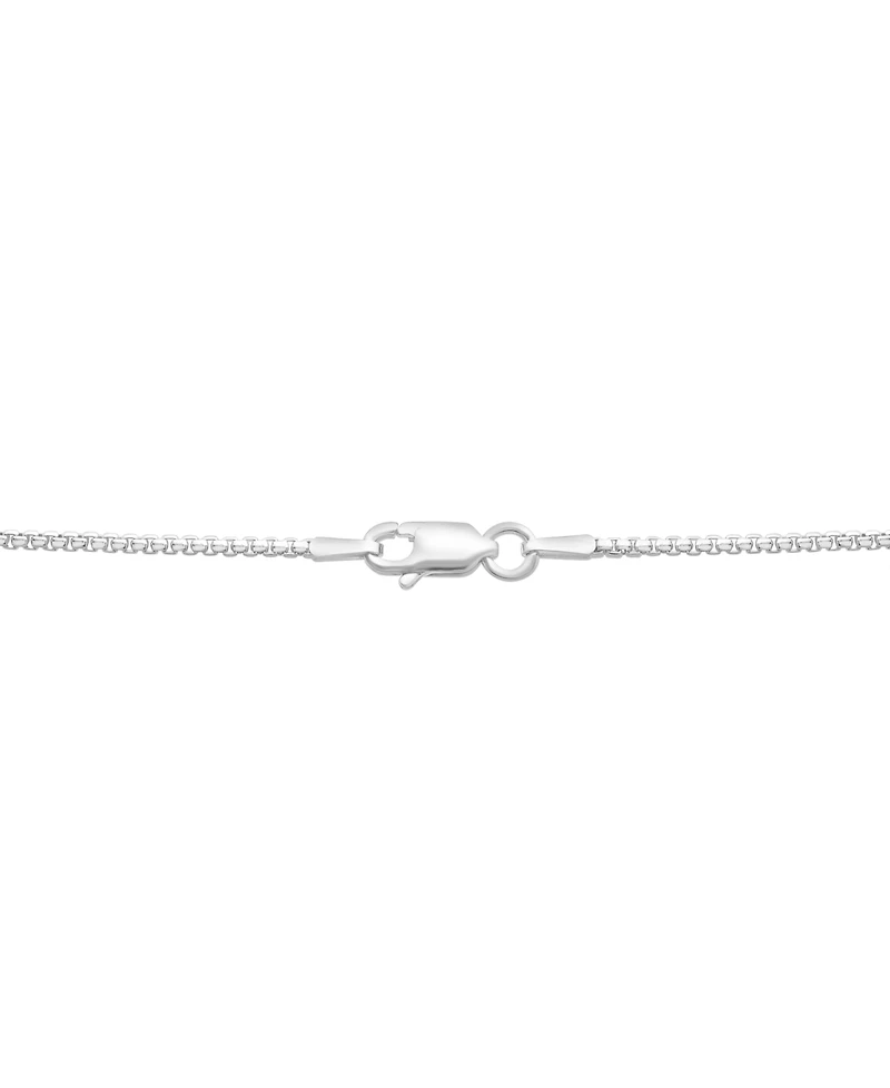 Men's Diamond Pave Key 22" Pendant Necklace (1/4 ct. t.w.) in Sterling Silver