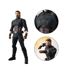 Bandai Avengers Captain America And Effects Figuarts Action Figure Set