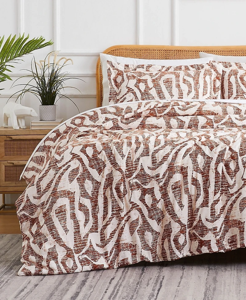 Southshore Fine Linens Khari Microfiber Piece Duvet Cover Set