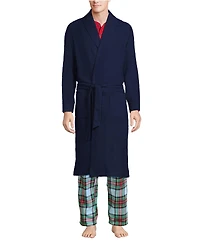 Lands' End Men's Flannel Robe