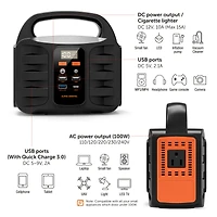 Alpha Digital Portable Power Station, 155Wh/42000mAh, Rechargeable Emergency Battery