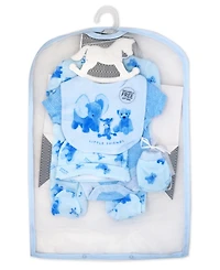 Rock-a-Bye Baby Boutique Boys Little Friends Layette, 6 Piece Set