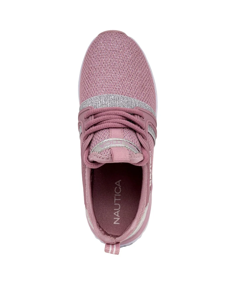 Nautica Little and Big Girls Parks Youth Athletic Lace Up Sneakers
