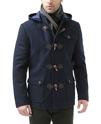 Bgsd Men Nathan Wool Blend Short Toggle Coat