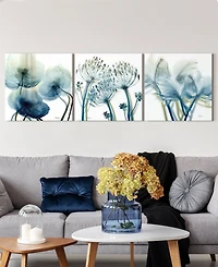 Empire Art Direct Unfocused Beauty 1 2 3 Frameless Free Floating Tempered Glass Panel Graphic Wall Art, 24" x 24" x 0.2" Each