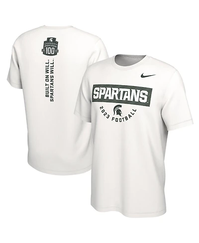 Men's Nike White Michigan State Spartans 2023 Fan T-shirt