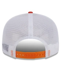 Men's New Era Orange Clemson Tigers Tear Trucker 9FIFTY Snapback Hat