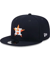 Men's New Era Navy Houston Astros 2017 World Series Side Patch 9FIFTY Snapback Hat