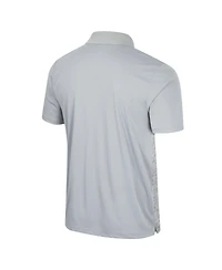 Men's Colosseum Gray Boston College Eagles Cybernetic Polo Shirt