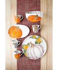 Vietri Pumpkins Assorted Mugs - Set of 4
