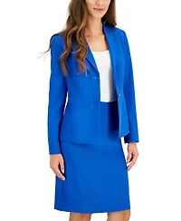 Le Suit Petite Two-Button Jacket & Pencil Skirt