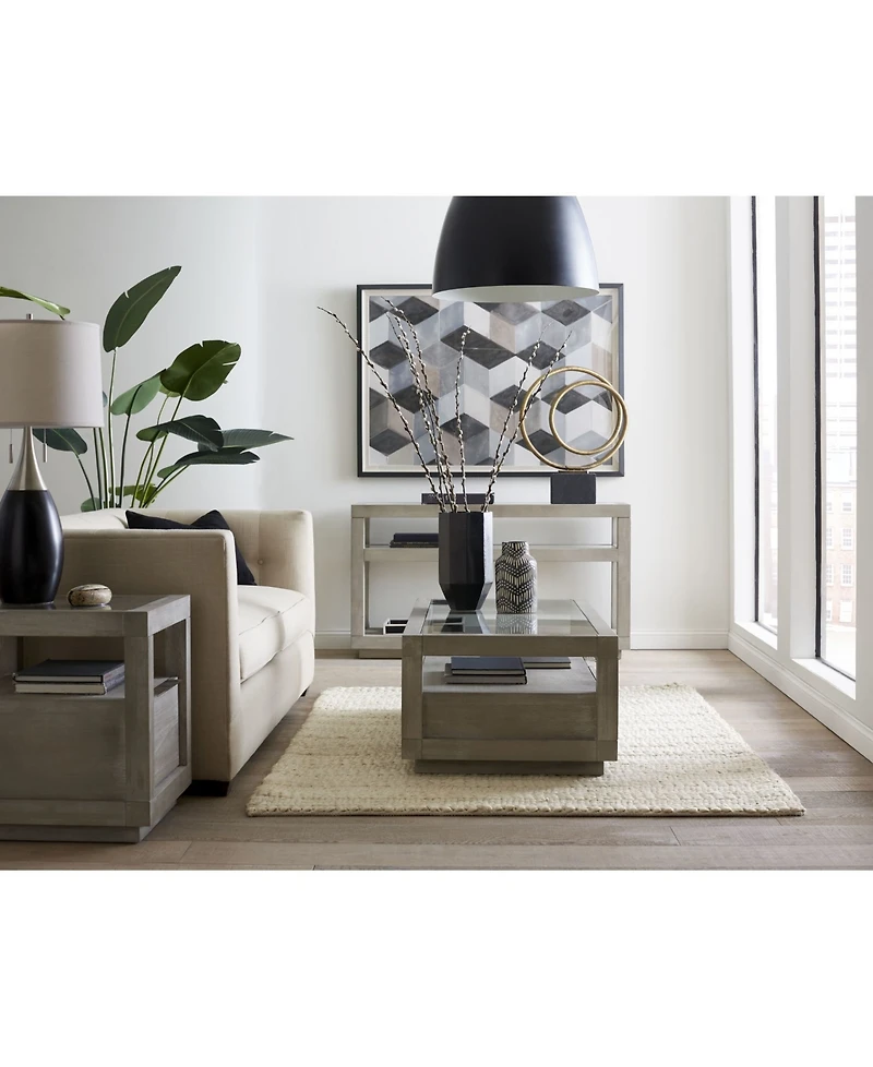 Tivie 54" Wood Coffee Table