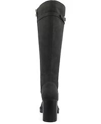 Journee Collection Women's Letice Square Toe Platform Knee High Boots