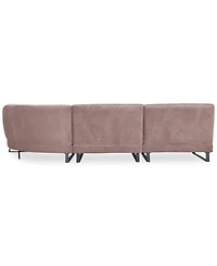 Closeout! Kathya 117" 3-Pc. Fabric Modular Sectional, Created for Macy's