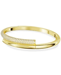 Swarovski Pave Crossover Bangle Bracelet