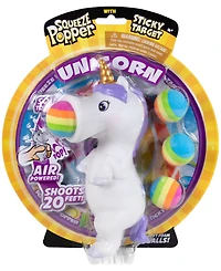 Hog Wild Unicorn Squeeze Popper with Sticky Target