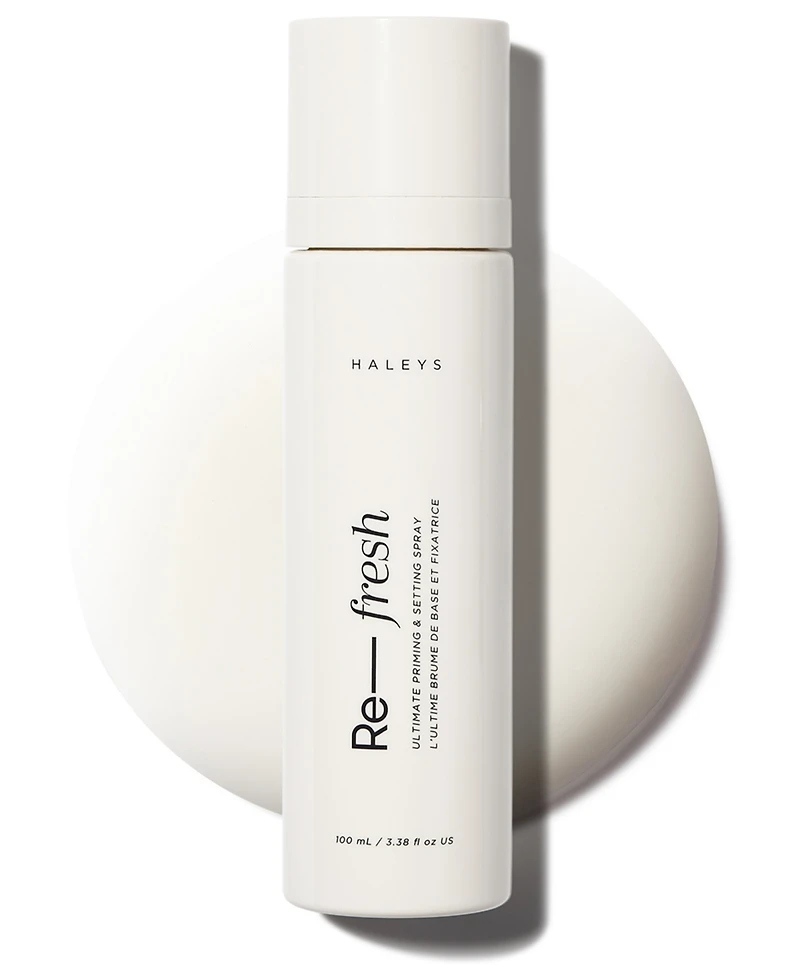 Haleys Beauty Re-fresh Ultimate Priming & Setting Spray, 3.38 oz.