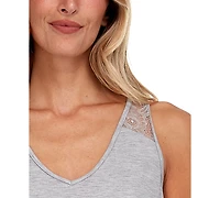 Flora by Flora Nikrooz Frances Knit Cami Tap Pajama Set