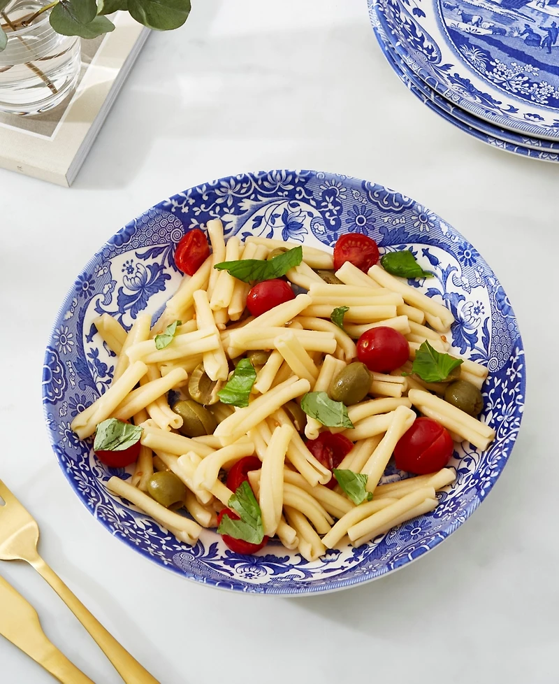 Spode Blue Italian 5-Piece Pasta Serving Set