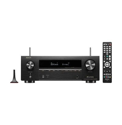 Denon 7.2 Channel with 3D Audio, Voice Control and Heos Built in 8K Av Receiver