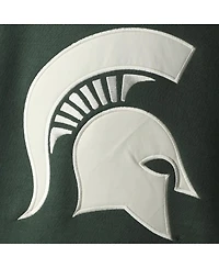 Men's Colosseum Green Michigan State Spartans 2.0 Lace-Up Pullover Hoodie