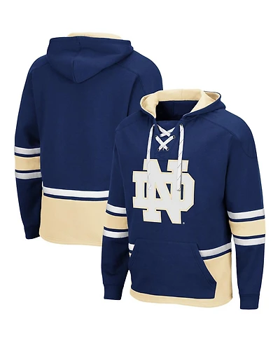 Men's Colosseum Notre Dame Fighting Irish Lace Up 3.0 Pullover Hoodie
