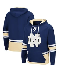 Men's Colosseum Notre Dame Fighting Irish Lace Up 3.0 Pullover Hoodie