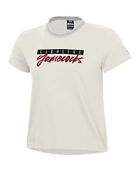 Women's Under Armour White South Carolina Gamecocks Iconic T-shirt