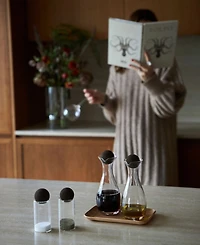 Sagaform Nature Salt and Pepper Shakers with Cork Stoppers, Set of 2