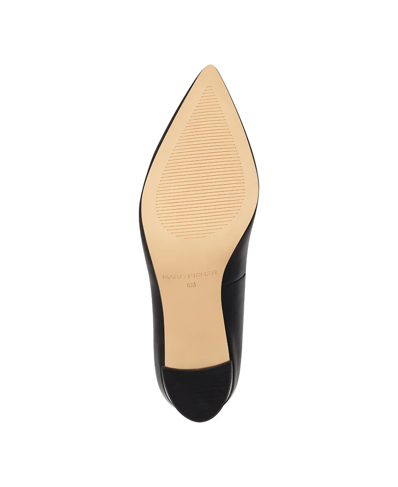 Marc Fisher Women's Caitlin Slip-On Block Heel Pumps