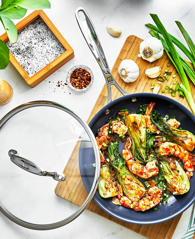 Zwilling Clad Cfx Fry Pan Set 9.5" with Glass Lid